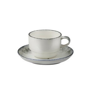 Уголемен размер на Чаша с чинийка за чай Güral Elegant 230 мл [002409]