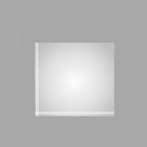 Уголемен размер на Огледало за баня Нарцис [004054]